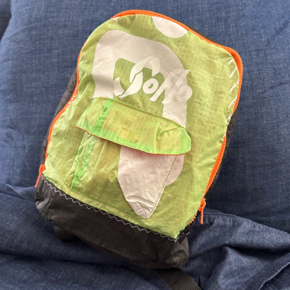 Upcycled Kite Material Backpack - image 5